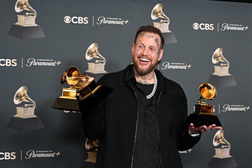 【ルイ・ヴィトン】第68回グラミー賞にて3部門を受賞したジェリー・ロールがルイ・ヴィトンを着用