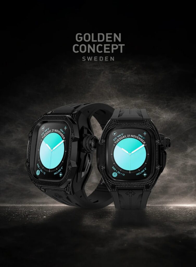 GOLDEN CONCEPT（ゴールデンコンセプト）から、ブラックモアサナイトを使用したオールブラックモデル「Black Phantom」が発売。46mmおよび49mmの2サイズで展開。