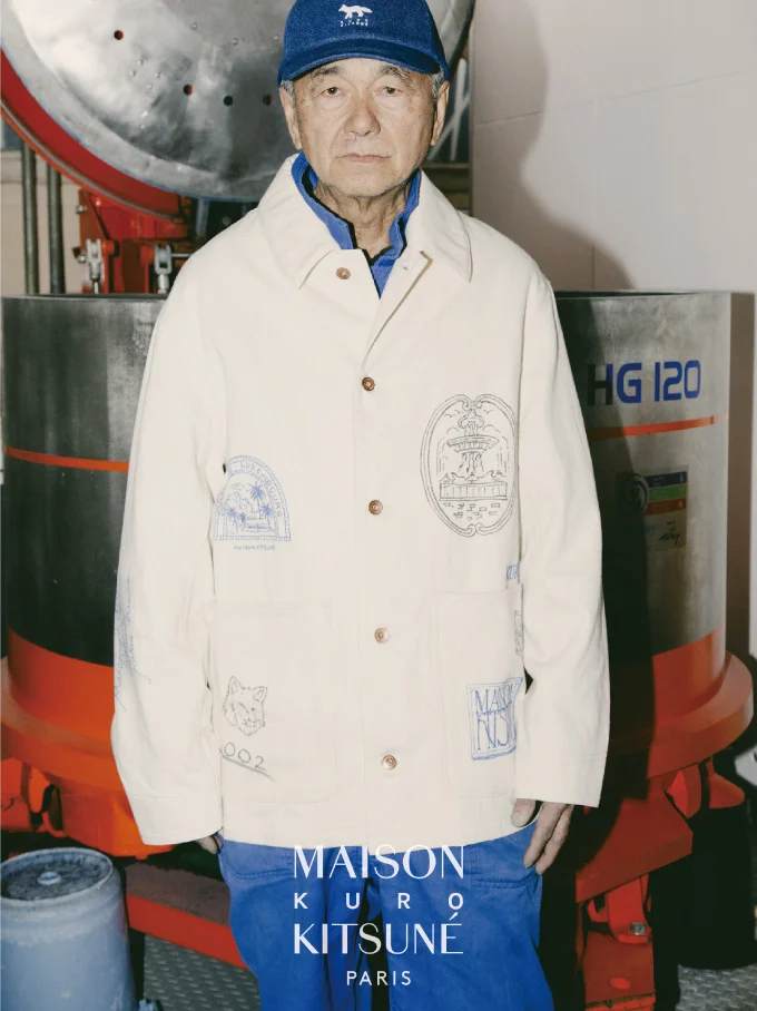【URBAN RESEARCH KYOTO】 Maison Kitsune × KURO カプセルコレクションを発売　日本の職人技術とパリの感性が共鳴する、特別なデニムコレクションが登場