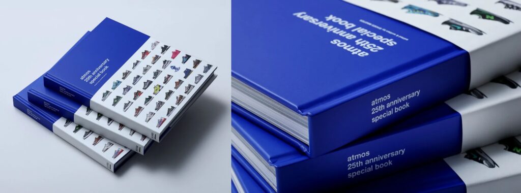 atmosの25周年を記念したbook 『atmos 25th anniversary special book』が完成