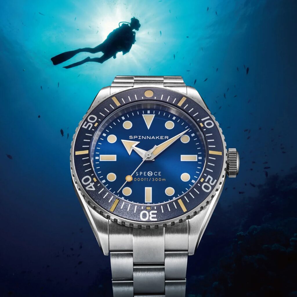 “スリムなダイバーズ・オートマティック”という新常識！SPINNAKER（スピニカー）、300m防水で10.9mm厚の『SPENCE 300 AUTOMATIC』が、満を持して新発売！