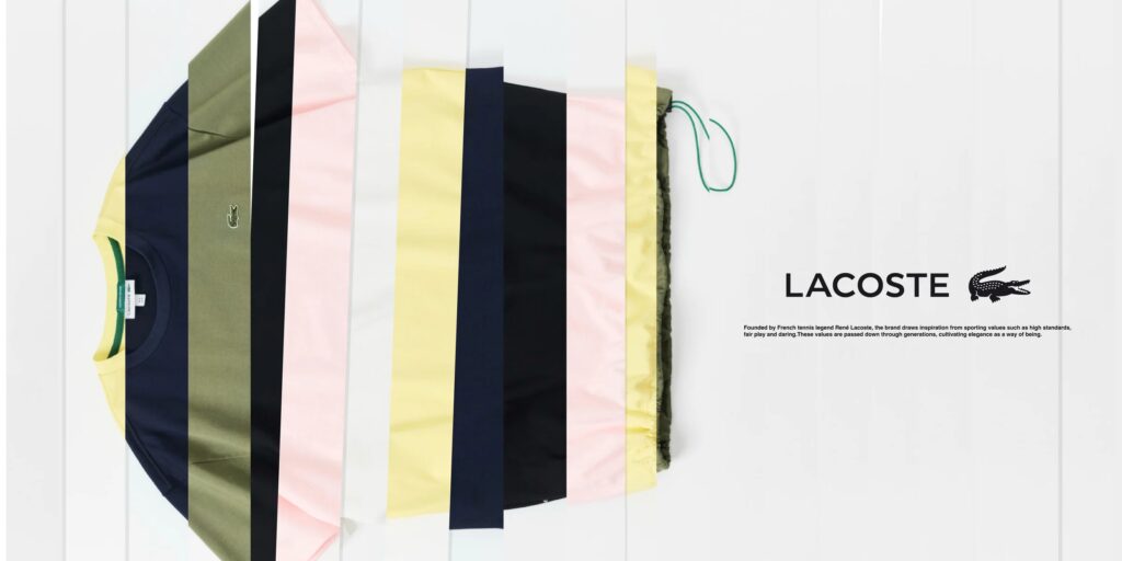 LACOSTEにFREAK'S STOREが別注したTシャツが登場。機能性に富んだスポーティな1着です。