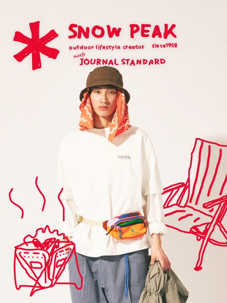 SNOW PEAK for JOURNAL STANDARD 26SS 別注Tシャツコレクションがリリース