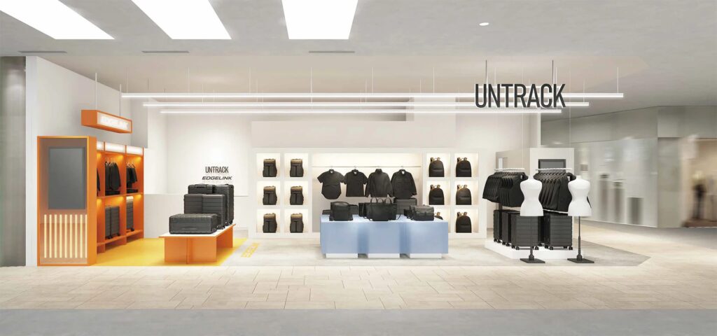 オンとオフをつなぐライフスタイルブランド「UNTRACK」関西初の直営店を「なんばパークス」に4月22日オープン