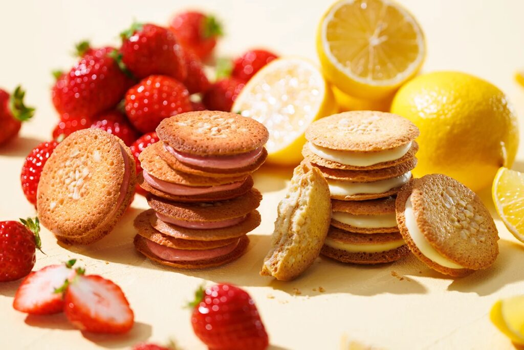 ＜ 新商品・5店舗限定＞ あまおう苺とシチリア産レモンを使用した『果実をたのしむチュイールサンド』が、【フランセ】から4月24日（金）発売いたします！