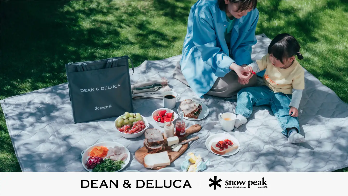 DEAN ＆ DELUCAとスノーピーク初のコラボレーション | 数量限定「ピクニックセット」を4月22日（水）より発売