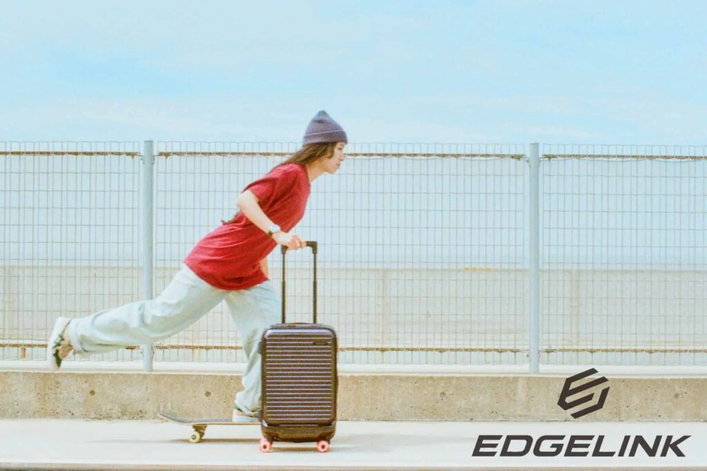 ストリートバッグブランド「EDGELINK」のブランドアンバサダー赤間凛音選手の新ビジュアルを公開