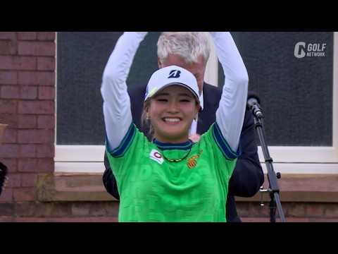 【AIG女子26】桑木志帆がAIG女子オープン制覇！　岡本綾子氏「2年連続で日本勢が優勝する何て誰が想像したでしょう？」