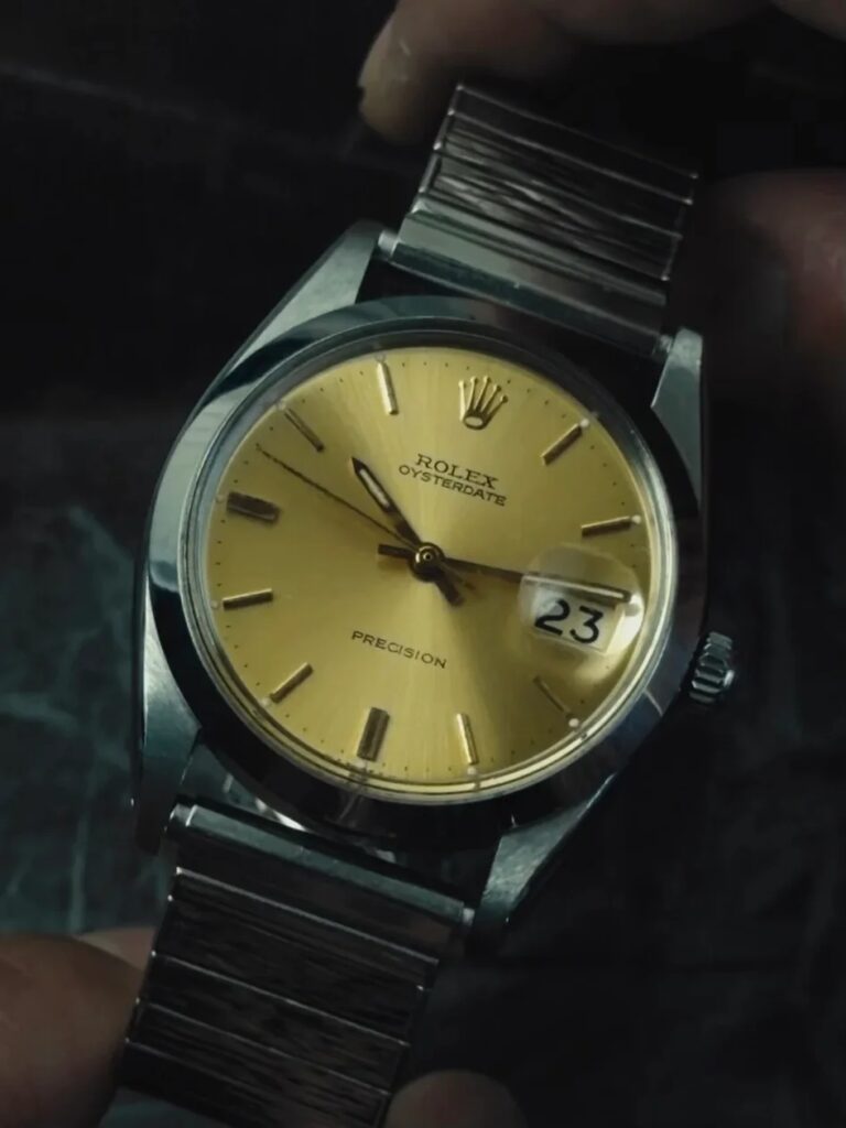 "時代を超えて愛される手巻きの名作。" ROLEX Oysterdate Precision Ref.6694 Gold Dial を販売開始。